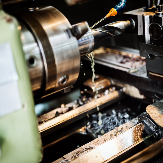 Metaplex CNC machining operation producing custom engineered parts with precision cutting, milling, drilling and automated tooling.